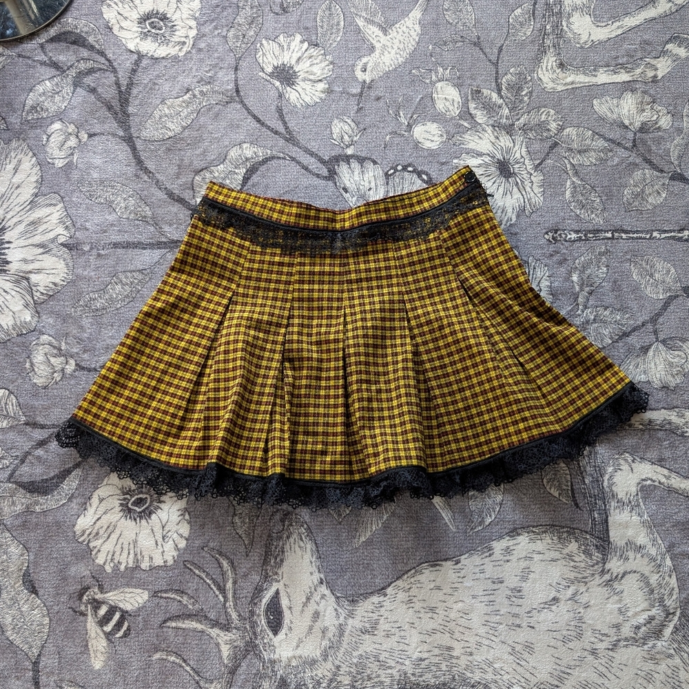 Vintage Plaid Skirt